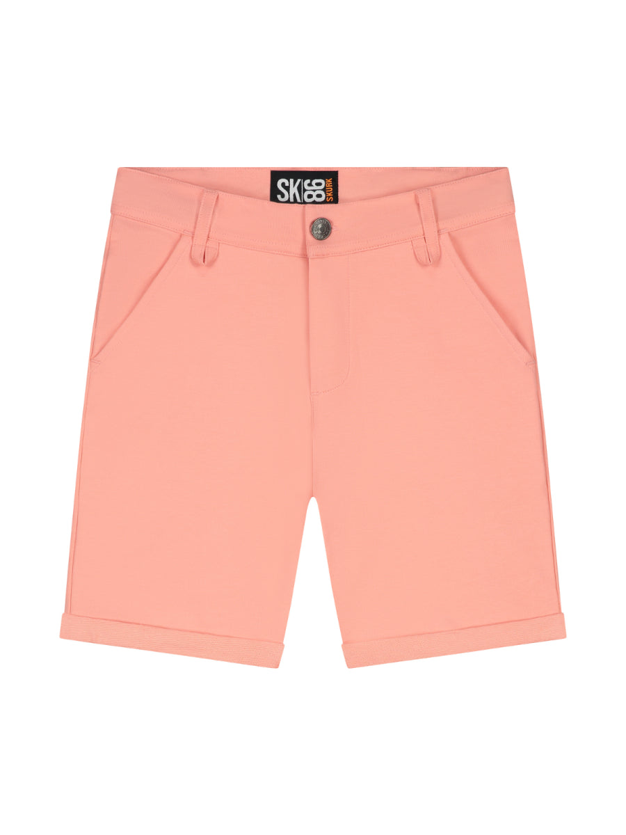 Short in koraal voor jongens van SKURK zomercollectie 2025