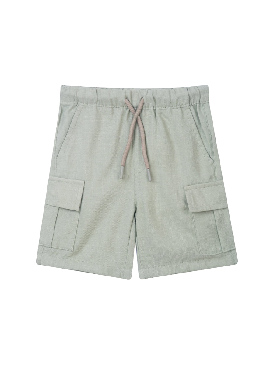 Short in khaki voor jongens van Mini rebels