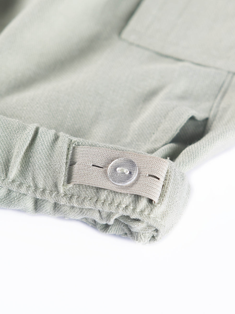 Short in khaki voor jongens van Mini rebels