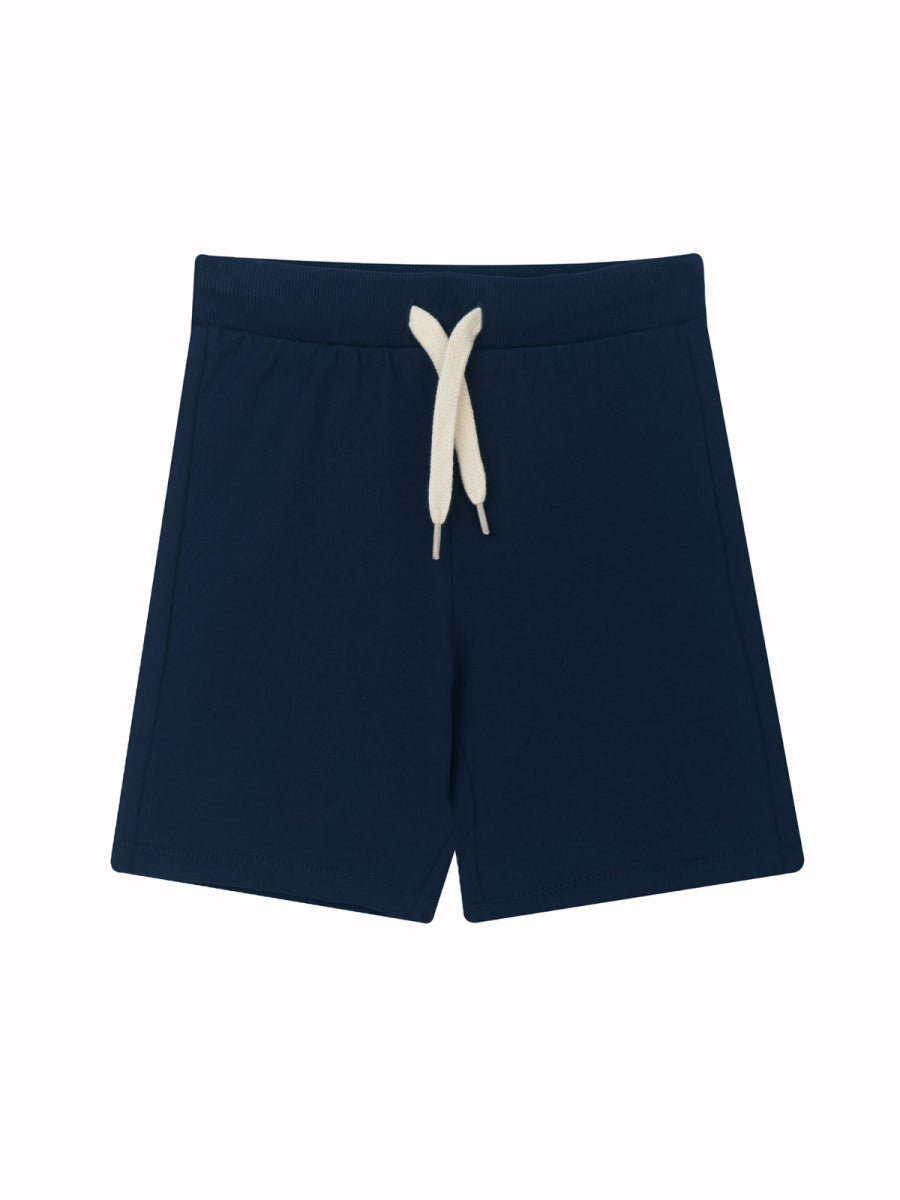 Short voor jongens in donkerblauw van Mini Rebels zomer 2025