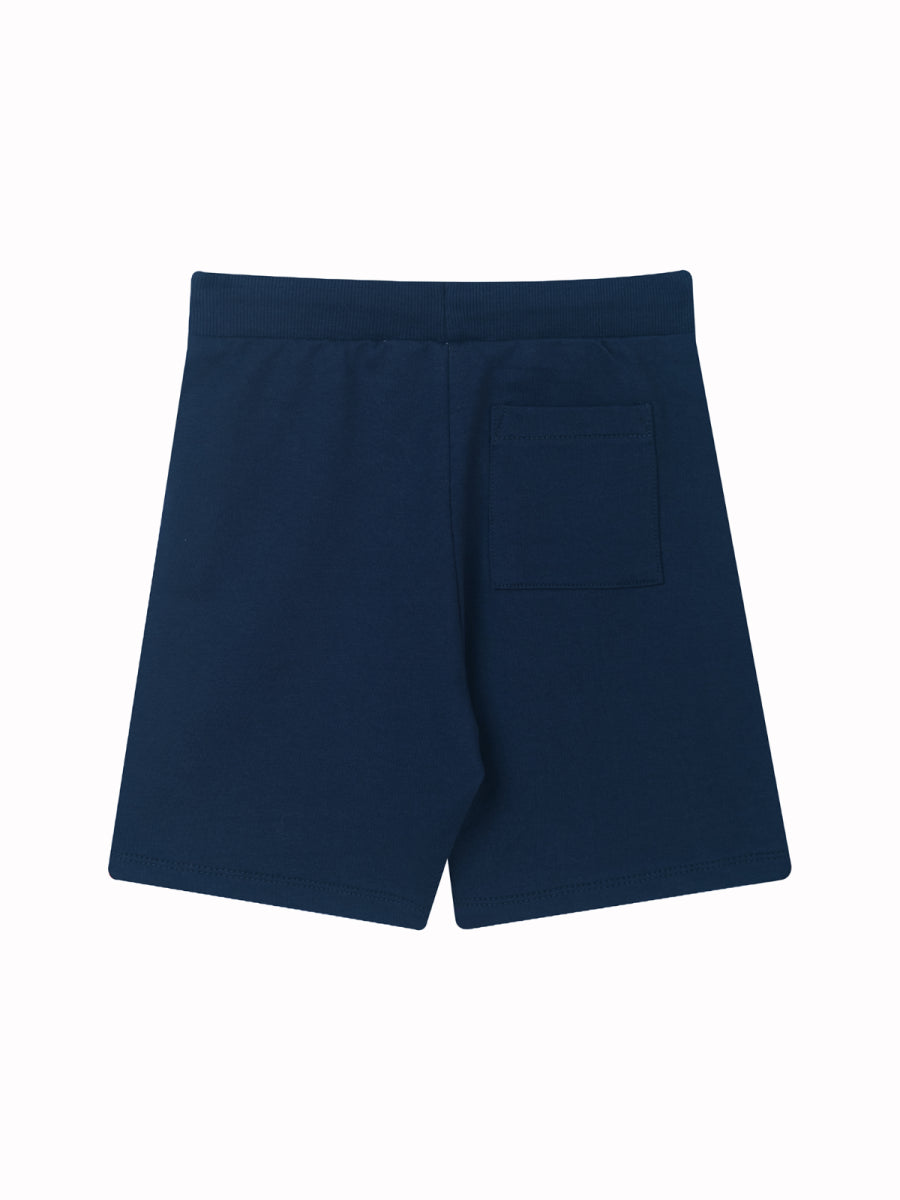 Short voor jongens in donkerblauw van Mini Rebels zomer 2025