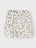 Short paperbag met bloemen motief voor meisjes van name it