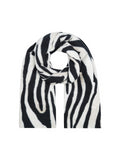 Sjaal met zebraprint voor in de winter voor dames of meisjes