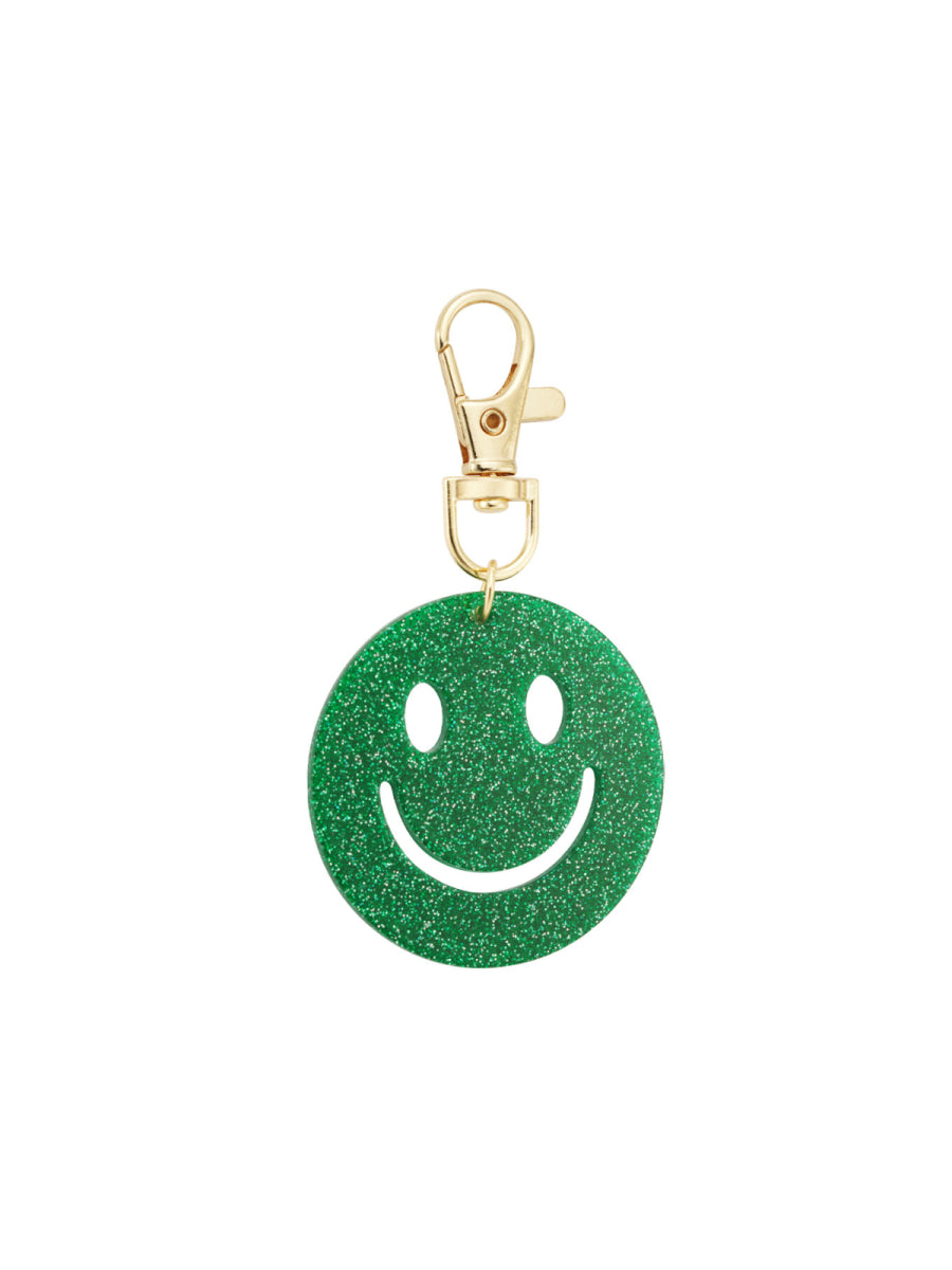 sleutelhanger smiley in groen van Yehwang