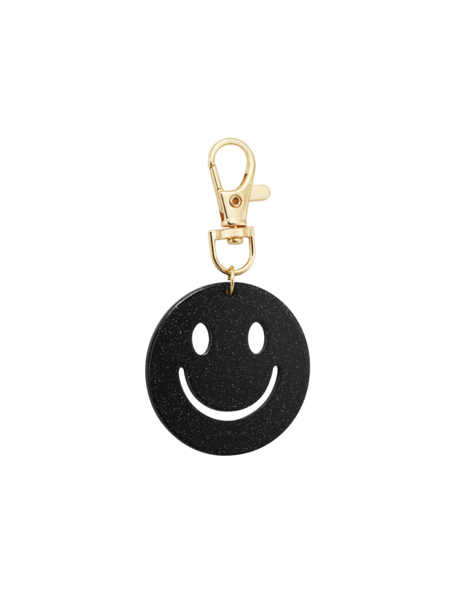 sleutelhanger smiley zwart van yehwang