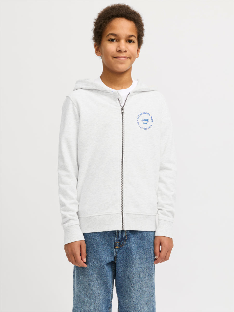 Sweater voor jongens in het grijs van Jack and Jones Junior