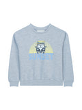 Sweater in het grijs met volkswagen van Mini Rebels voor jongens zomercollectie 2025