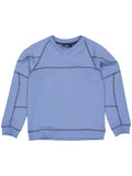 Sweatshirt voor jongens in het blauw van Levv labels