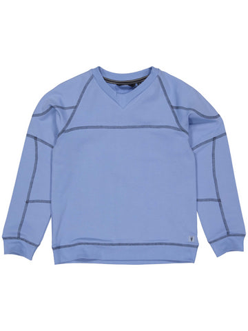 Sweatshirt voor jongens in het blauw van Levv labels