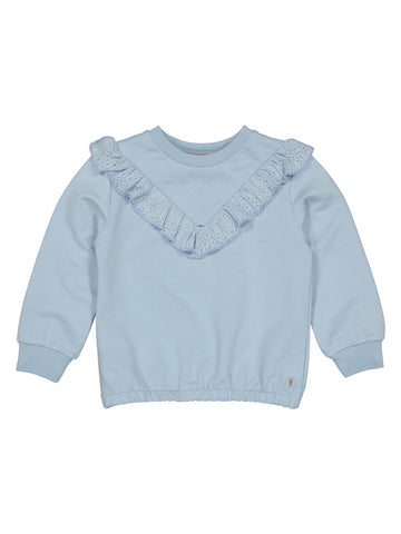 sweater in blauw voor meisjes van Levv