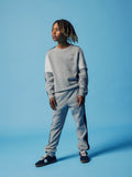 sweatshirt voor jongens van name it in grijs 