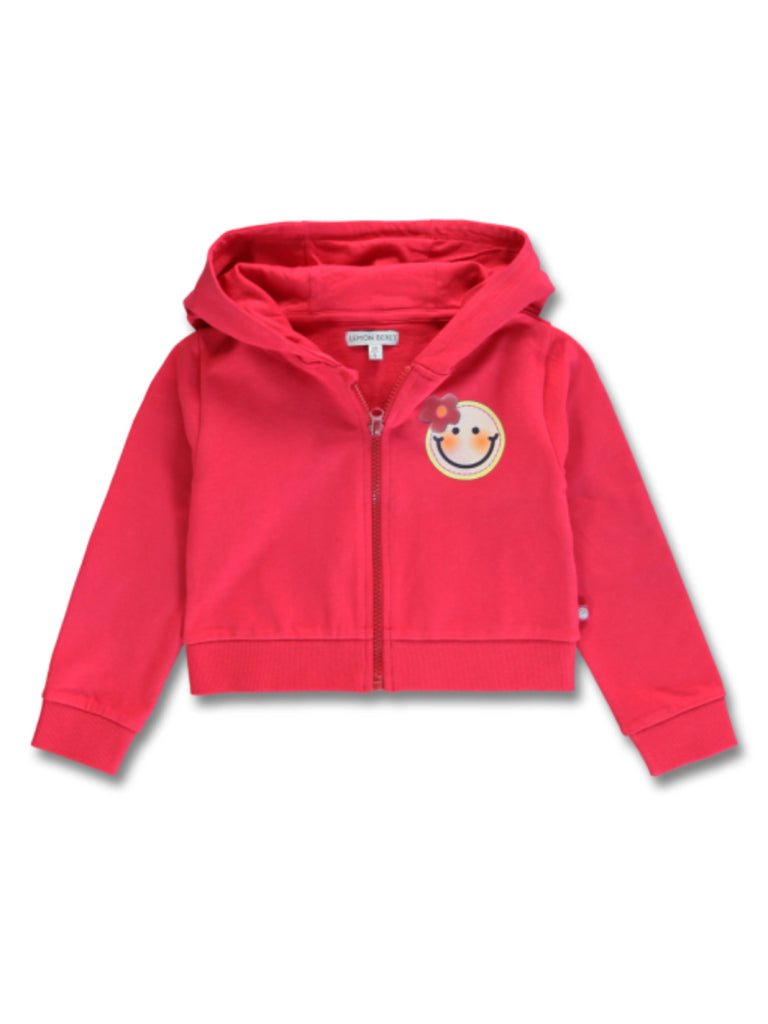 Sweatshirt voor meisjes in het rood van Lemon Beret