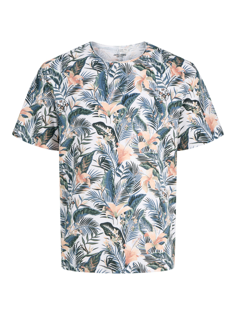 T-shirt van Jack & Jones Mini voor jongens met hawaii print