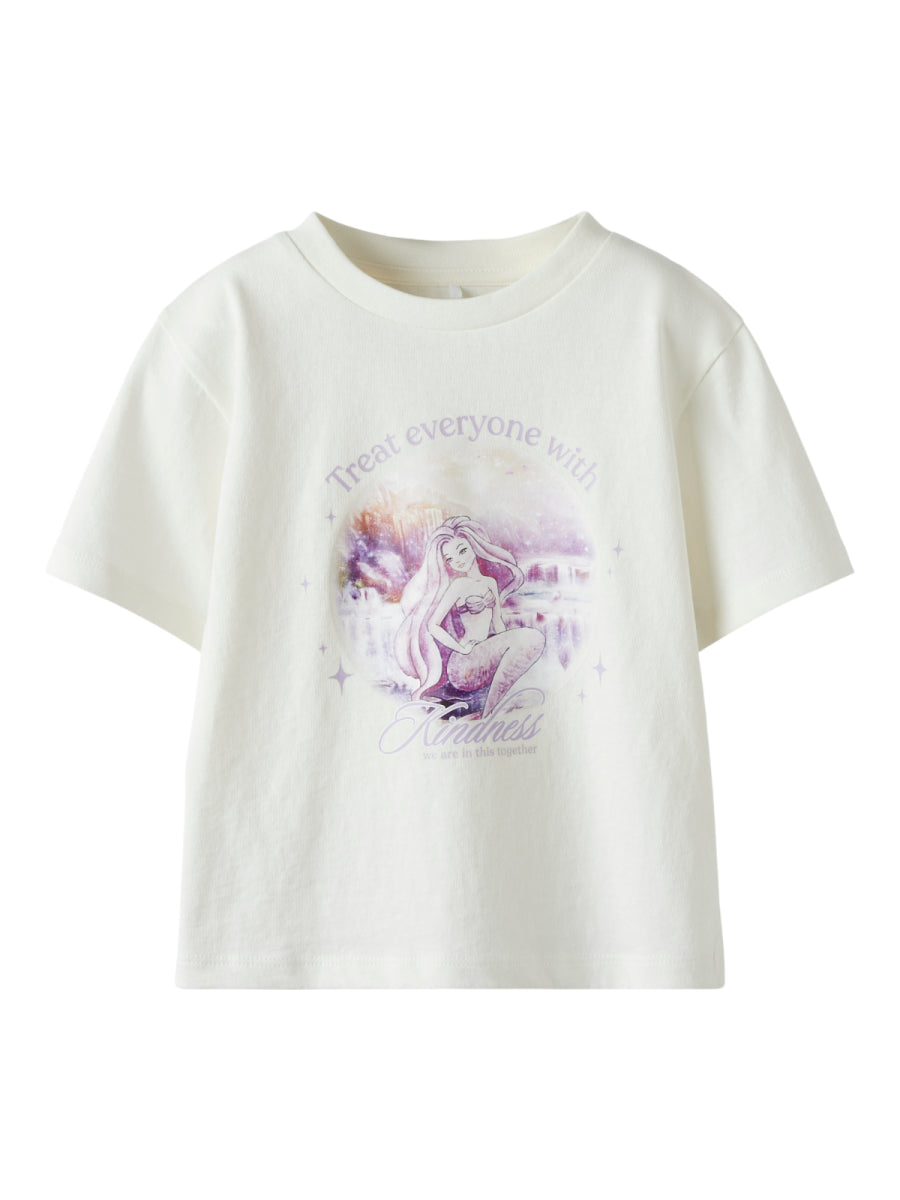 T-shirt met unicorn print voor meisjes van name it