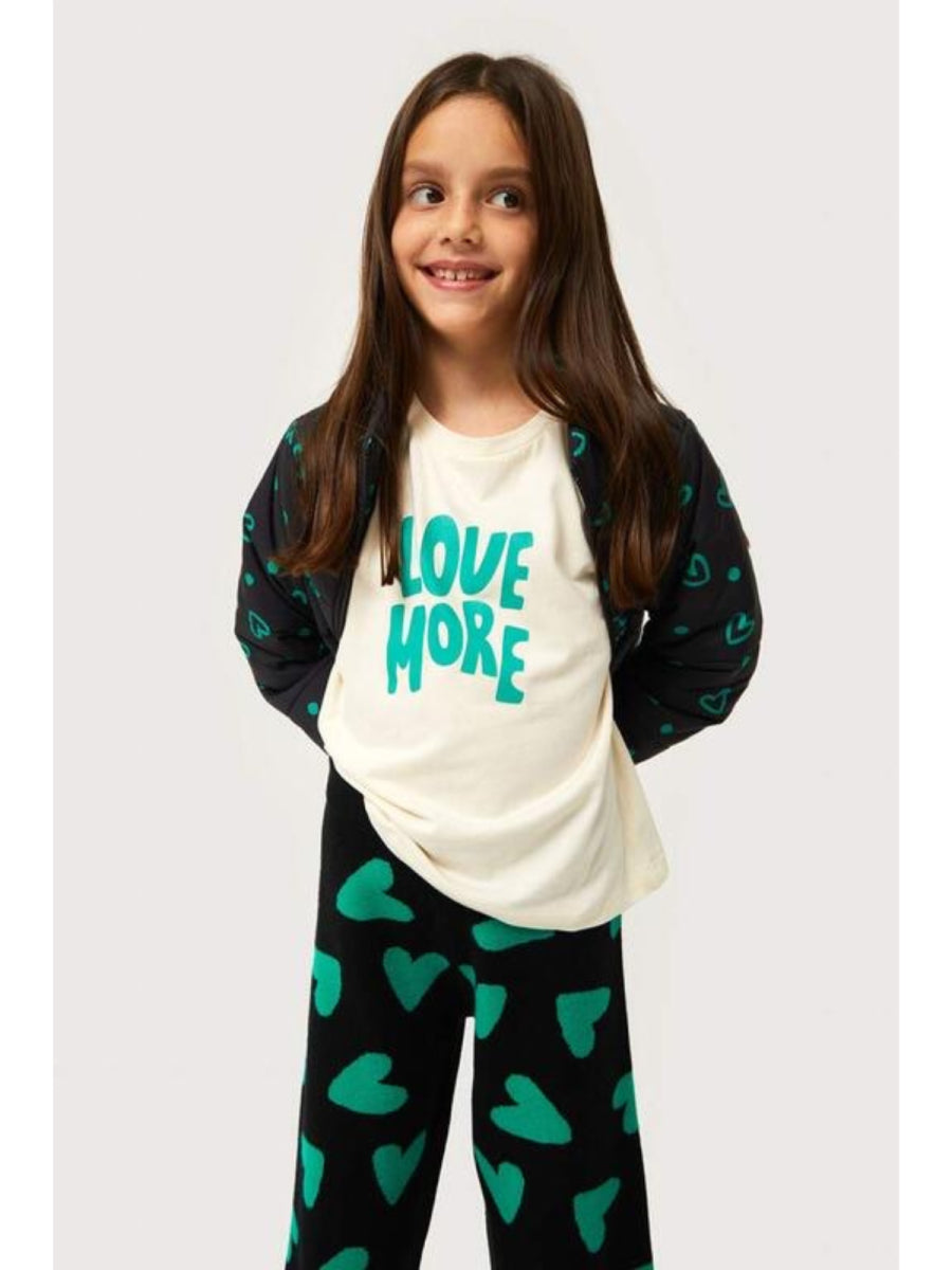 Shirt in wit voor meisjes van Compania Fantastica