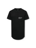 T-shirt voor jongens van Kids ONLY in het zwart