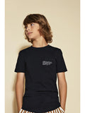 T-shirt van Kids ONLY voor jongens in zwart